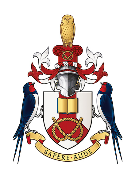 The Staffordshire University coat of arms