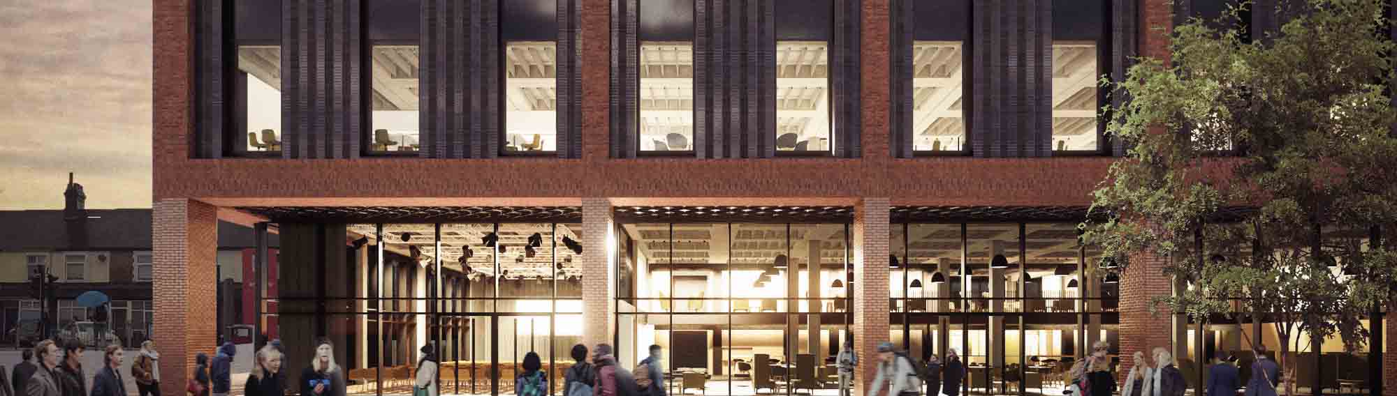 artist impression of the new catalyst building