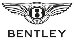 The black and white logo for Bentley