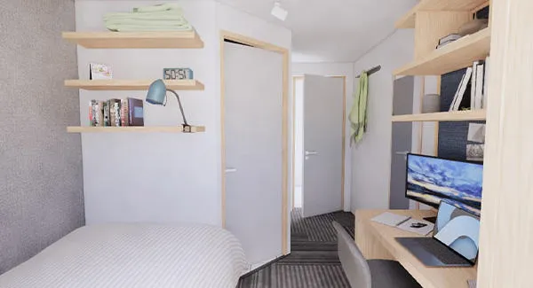 Ensuite bedroom - artist impression