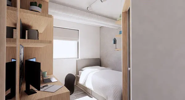 Ensuite bedroom - artist impression