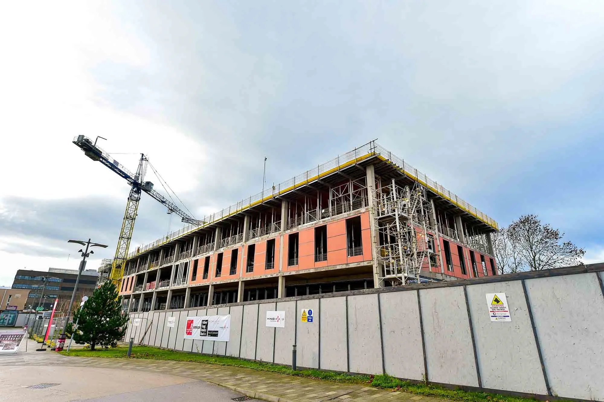 Catalyst building progress