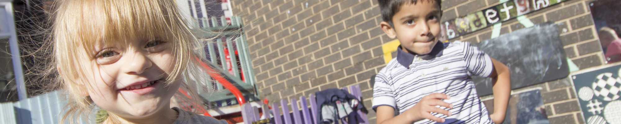 Children at the Staffordshire University Nursery