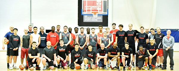 Ten years of basketball society alumni at Staffordshire University