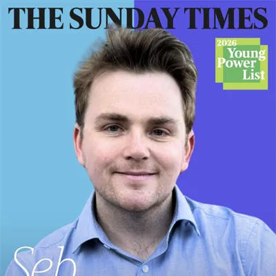 Headshot of Seb in the The Sunday Times