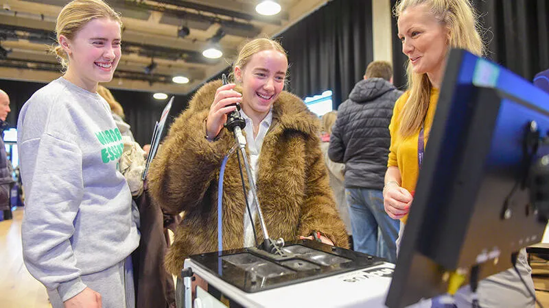 Interact with the latest tech