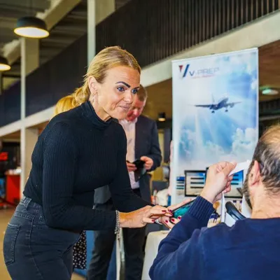 V-Prep at the IEZ Expo 2022 with VR software