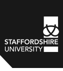 Staffordshire University home page