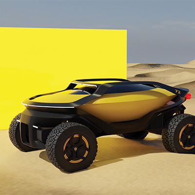 Dakar Rally, Lotus Umbra Concept – Fahim Ali