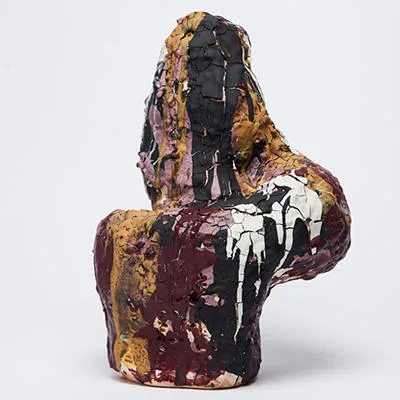 Textured ceramics by Rebecca Perry.