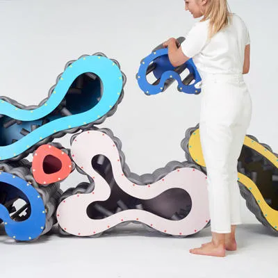 ‘Blobs’ – Formica furniture award winner by Rachel Clay