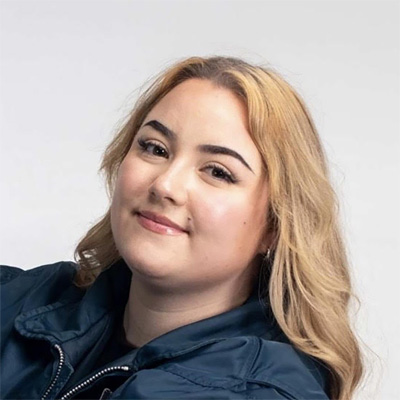 Portrait photo of Natasha smiling