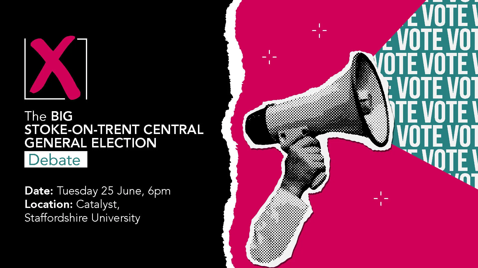 The BIG Stoke-on-Trent Central General Election debate