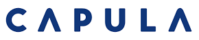 Navy blue capula logo