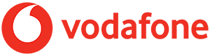 Red vodafone logo