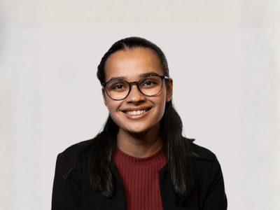 Image of Binita, a final year BSc Cyber Security (with a placement year) student.