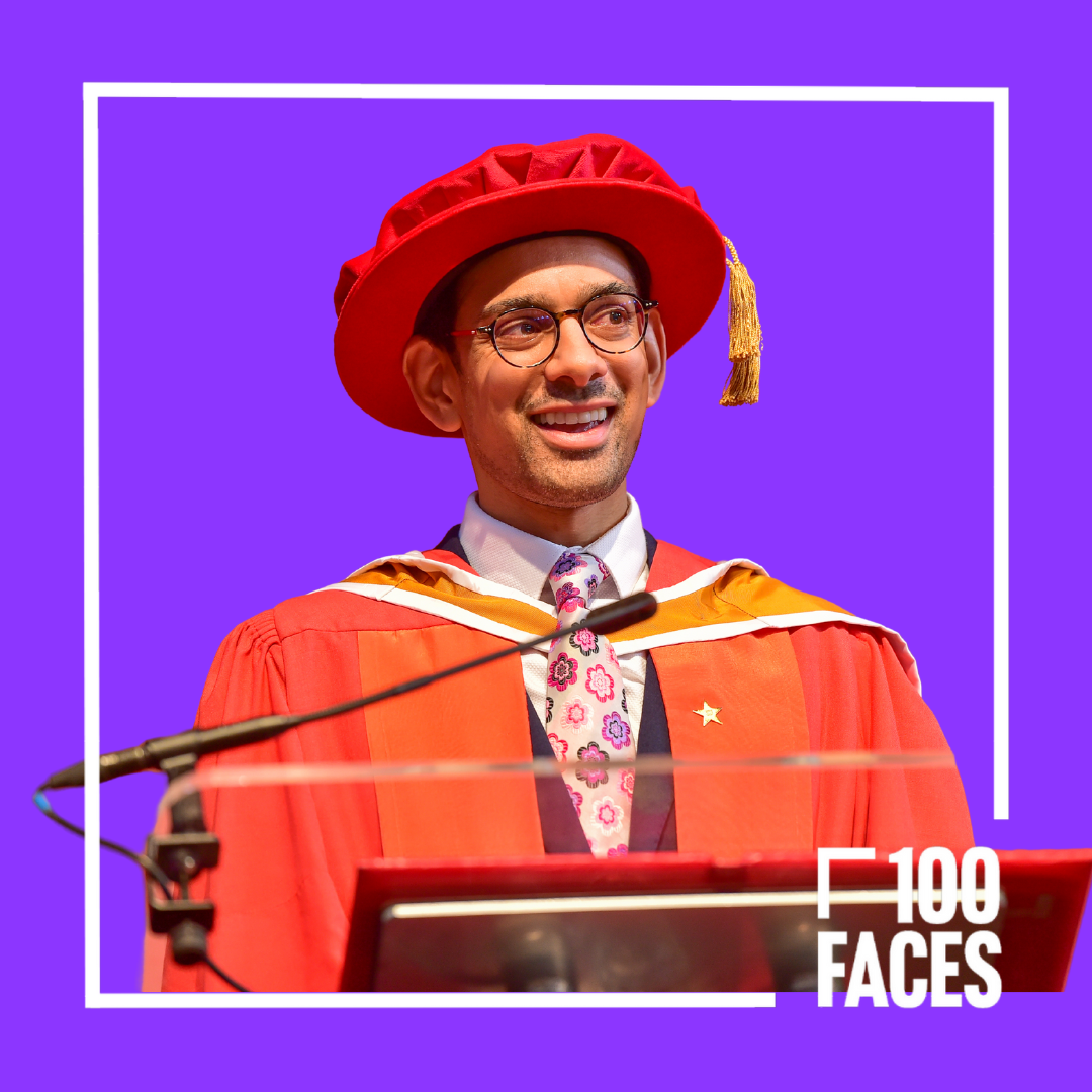 Amit Shah in his honorary doctor robes