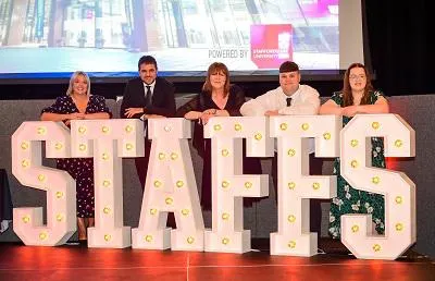 Apprenticeships team at Staffs