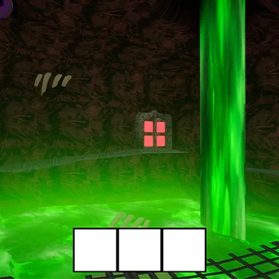 A display of the sewer level design.