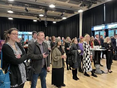 Audience for the launch