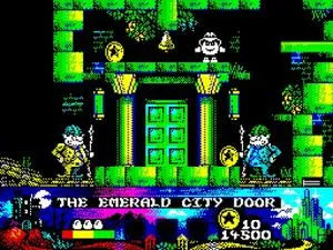 A screenshot of an 8-bit computer game