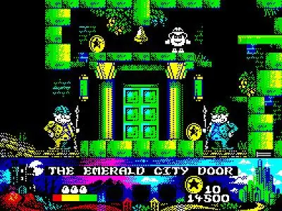 A screenshot of an 8-bit computer game