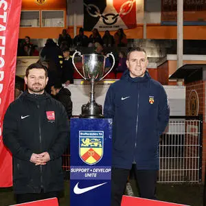 Dr Alex Blackett and Gareth Thomas