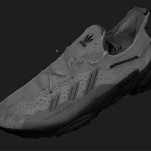 3D scan of a trainer shoe
