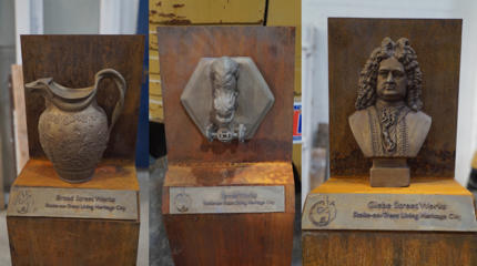 Heritage trail markers