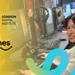 A yellow poster for the Into Games x SUL event