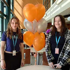 Katie Shaw and Katie Challinor