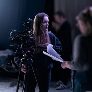 Lauren Burnham set up Prickly Peach Films with her business partner Emily Kirkham