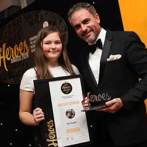 Major Levison Wood at Your Heroes 2024