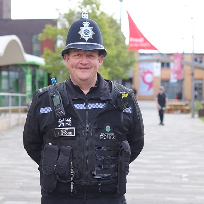 PC Simon Stone pictured on campus