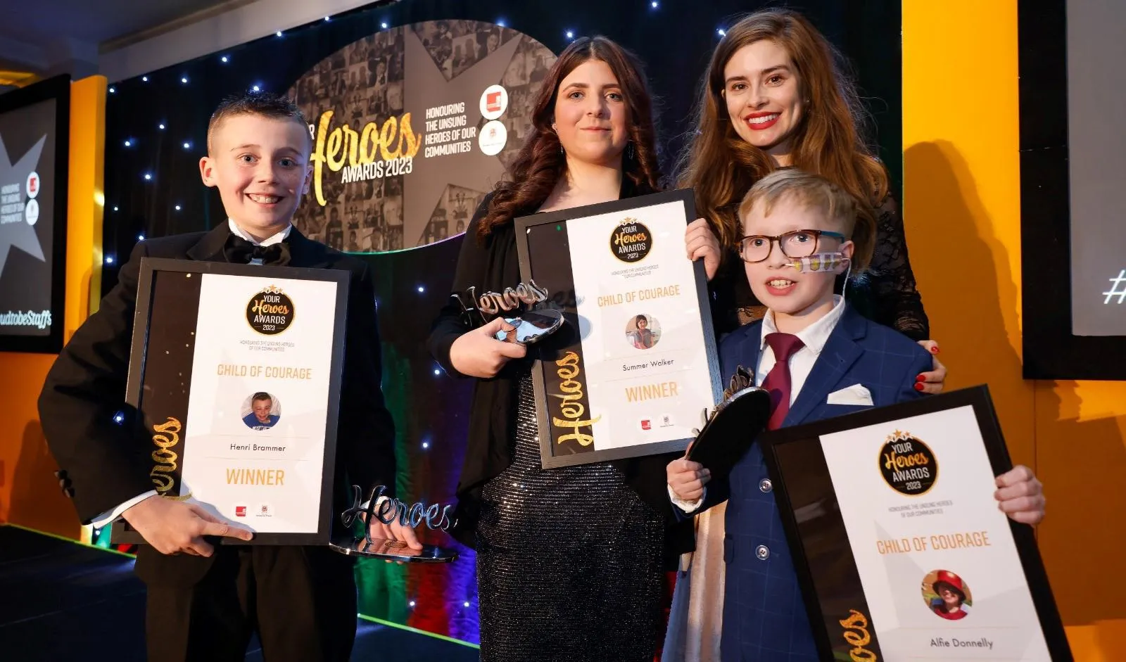  Child of Courage Award winners.
