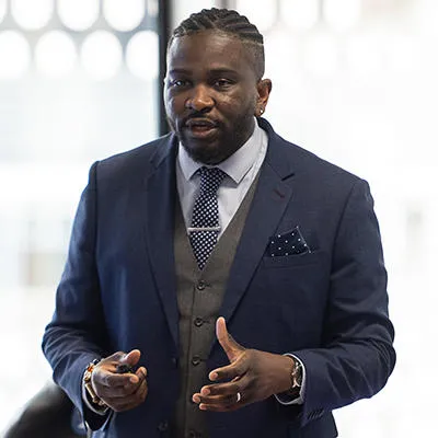 Sammy Engele, Head of Recruitment and Outreach at Staffordshire University London.