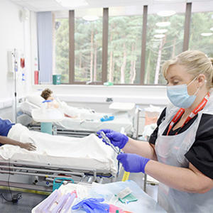 Staffordshire University's clinical simulation suite
