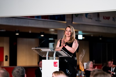 Co-host Janine Machin