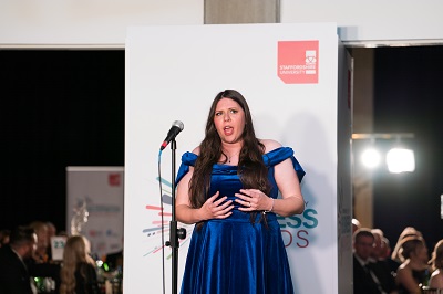 Opera singer Carrie-Ann Williams
