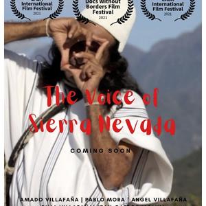The Voice of the Sierra Nevada poster featuring an indigenous Colombian filmmaker 