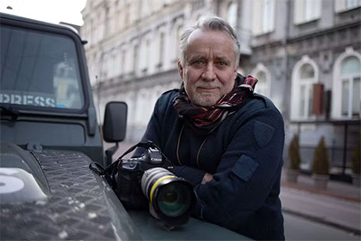 Swiss photojournalist Guillaume Briquet