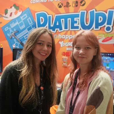 Kimberly Djehanian and Arina Goncharova, Year 1, Concept Art students.