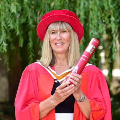 Photo of Professor Liz Barnes CBE DL