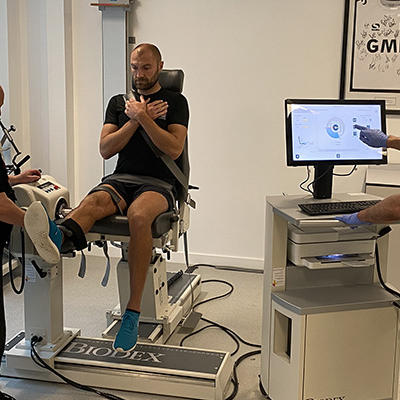 Assessment of Muscular Strength via Biodex System