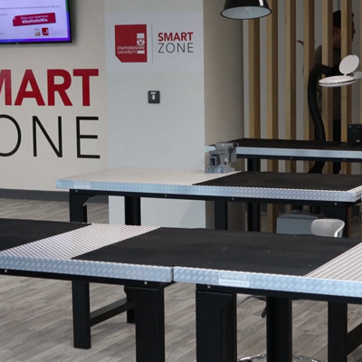Maker Space, the first floor of The Smart Zone