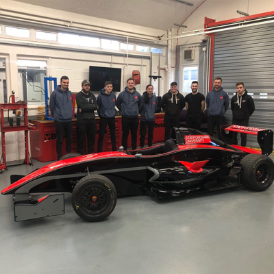Formula Renault, post strip and inspect, with the Team ready for our next race.