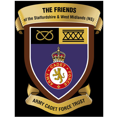 The logo for The Friends of the Staffordshire & West Midlands Army Cadet Force Trust