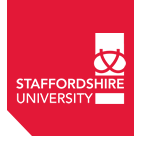 Staffordshire University logo