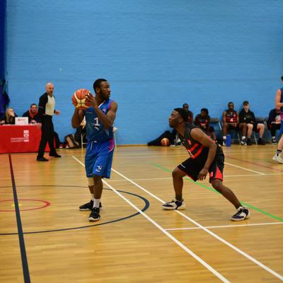 Staffs hold a high defence on Coventrys point guard number 1