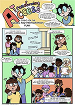 Cover of comic - Transforming Access